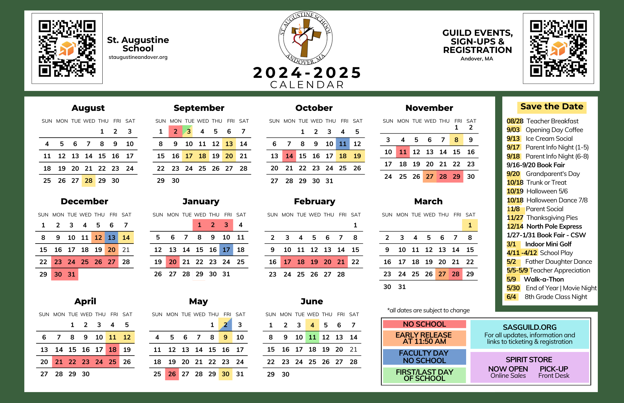 St Augustine Calendar Of Events 2025